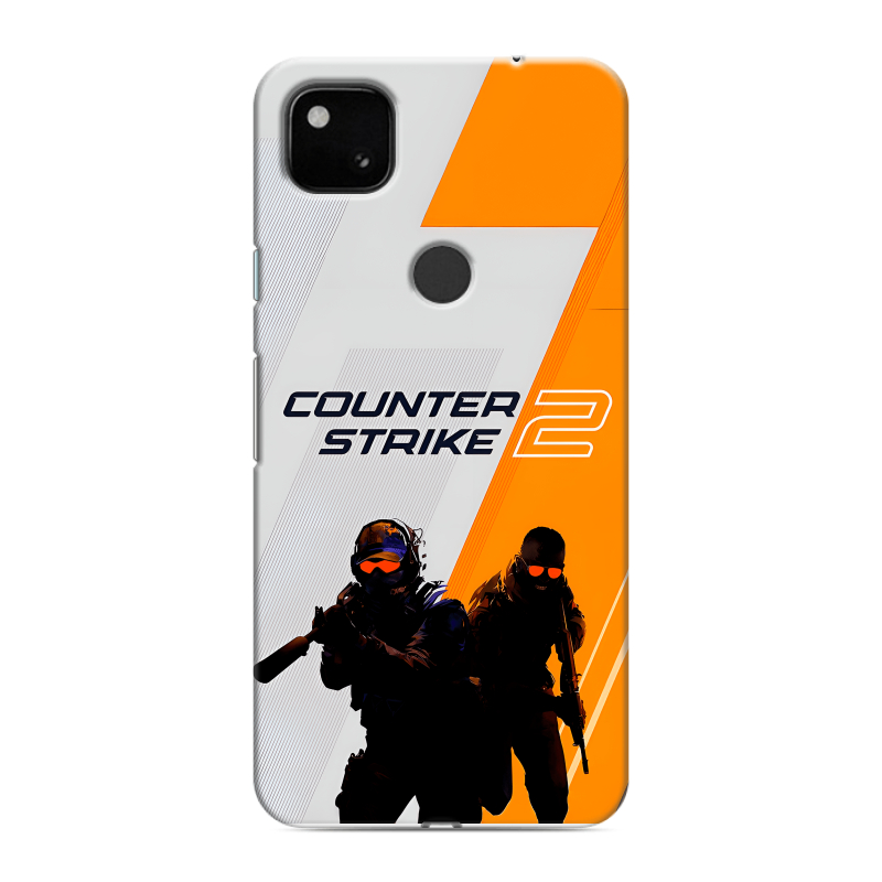 Пластиковый чехол на Google Pixel 4a с принтом Counter Strike Пластиковый чехол на Google Pixel 4a с принтом Counter Strike
