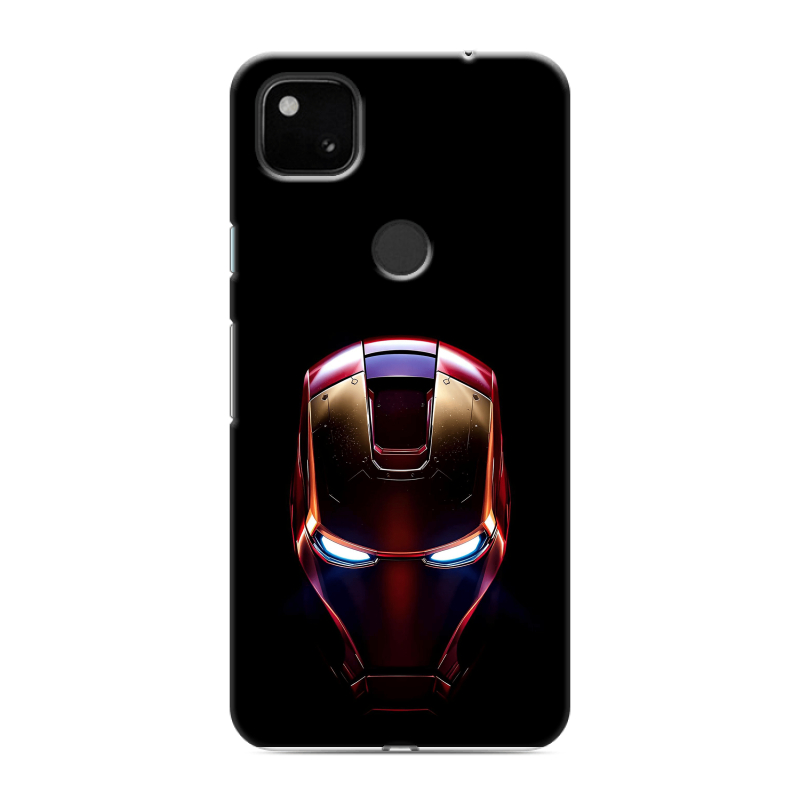Пластиковый чехол на Google Pixel 4a с принтом IronMan Железный человек Пластиковый чехол на Google Pixel 4a с принтом IronMan Железный человек