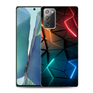 Силиконовый чехол на Samsung Galaxy Note 20 с принтом Абстракция неон Силиконовый чехол на Samsung Galaxy Note 20 с принтом Абстракция неон