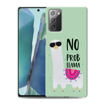Силиконовый чехол на Samsung Galaxy Note 20 с принтом Лама Силиконовый чехол на Samsung Galaxy Note 20 с принтом Лама