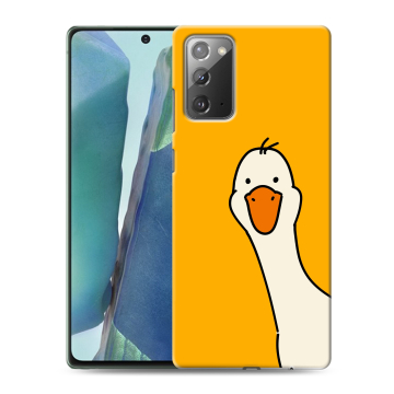 Силиконовый чехол на Samsung Galaxy Note 20 с принтом Утка Силиконовый чехол на Samsung Galaxy Note 20 с принтом Утка