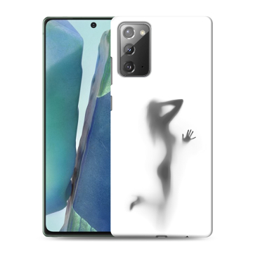 Силиконовый чехол на Samsung Galaxy Note 20 с принтом Силуэт