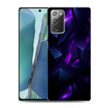 Силиконовый чехол на Samsung Galaxy Note 20 с принтом Абстракиция