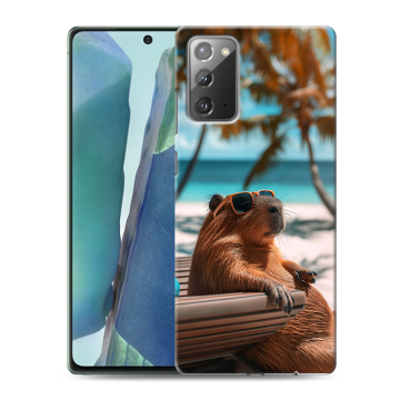Силиконовый чехол на Samsung Galaxy Note 20 с принтом Капибара Силиконовый чехол на Samsung Galaxy Note 20 с принтом Капибара