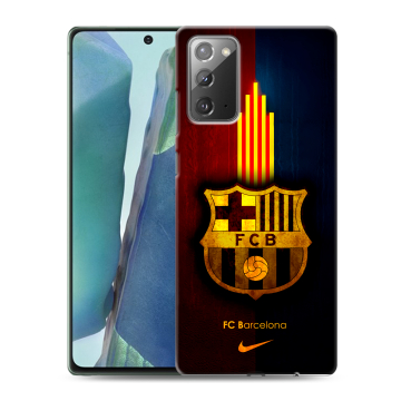 Силиконовый чехол на Samsung Galaxy Note 20 с принтом Барселона Barcelona