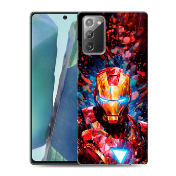Силиконовый чехол на Samsung Galaxy Note 20 с принтом Железный человек Ironman Силиконовый чехол на Samsung Galaxy Note 20 с принтом Железный человек Ironman