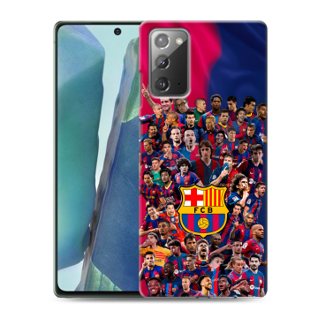 Силиконовый чехол на Samsung Galaxy Note 20 с принтом Барселона Barcelona