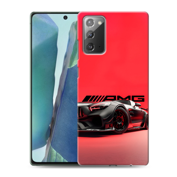 Силиконовый чехол на Samsung Galaxy Note 20 с принтом Мерседес Mercedes AMG