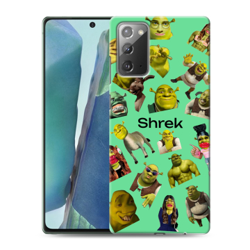 Силиконовый чехол на Samsung Galaxy Note 20 с принтом Шрек Shrek
