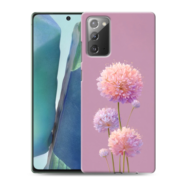 Силиконовый чехол на Samsung Galaxy Note 20 с принтом Цветы
