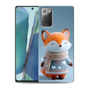 Силиконовый чехол на Samsung Galaxy Note 20 с принтом Лиса