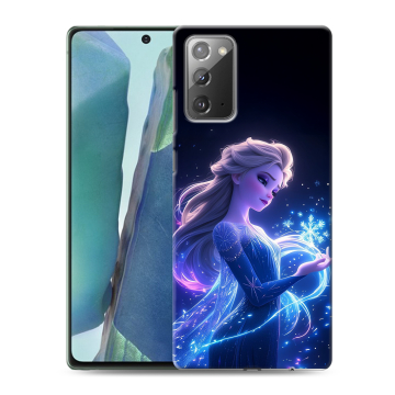 Силиконовый чехол на Samsung Galaxy Note 20 с принтом Холодное сердце Frozen Силиконовый чехол на Samsung Galaxy Note 20 с принтом Холодное сердце Frozen