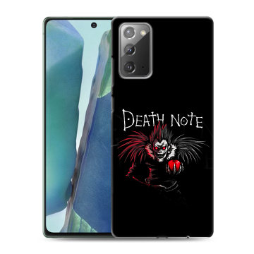Силиконовый чехол на Samsung Galaxy Note 20 с принтом Death note Тетрадь смерти Силиконовый чехол на Samsung Galaxy Note 20 с принтом Death note Тетрадь смерти