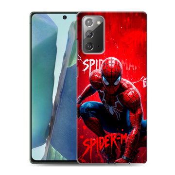 Силиконовый чехол на Samsung Galaxy Note 20 с принтом Spiderman Человек паук Силиконовый чехол на Samsung Galaxy Note 20 с принтом Spiderman Человек паук