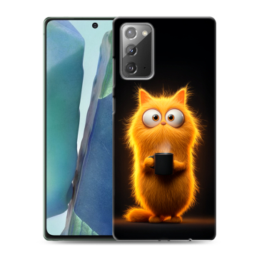 Силиконовый чехол на Samsung Galaxy Note 20 с принтом Смешной кот Силиконовый чехол на Samsung Galaxy Note 20 с принтом Смешной кот