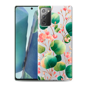 Силиконовый чехол на Samsung Galaxy Note 20 с принтом женский