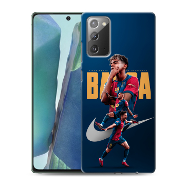 Силиконовый чехол на Samsung Galaxy Note 20 с принтом Барселона Barca Yamal Силиконовый чехол на Samsung Galaxy Note 20 с принтом Барселона Barca Yamal