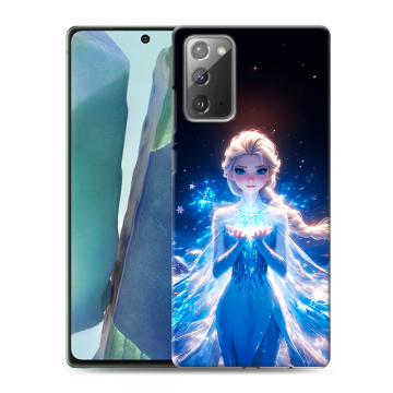 Силиконовый чехол на Samsung Galaxy Note 20 с принтом Холодное сердце Frozen Силиконовый чехол на Samsung Galaxy Note 20 с принтом Холодное сердце Frozen
