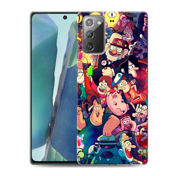 Силиконовый чехол на Samsung Galaxy Note 20 с принтом Gravity Falls Гравити Фолз Силиконовый чехол на Samsung Galaxy Note 20 с принтом Gravity Falls Гравити Фолз
