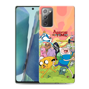 Силиконовый чехол на Samsung Galaxy Note 20 с принтом Adventure time Время приключений