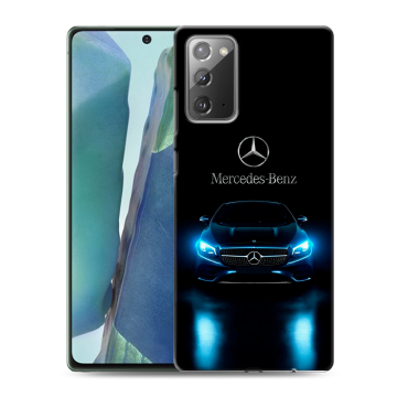Силиконовый чехол на Samsung Galaxy Note 20 с принтом Mercedes Мерседес