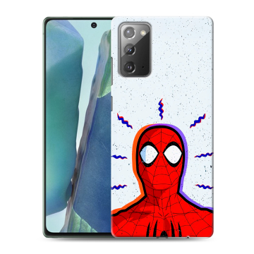 Силиконовый чехол на Samsung Galaxy Note 20 с принтом Spiderman Человек паук