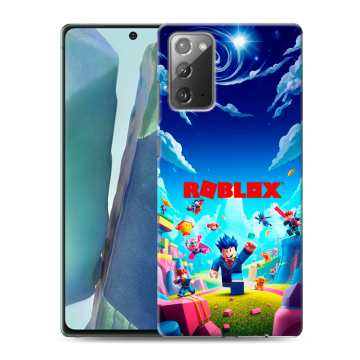 Силиконовый чехол на Samsung Galaxy Note 20 с принтом Roblox Роблокс Силиконовый чехол на Samsung Galaxy Note 20 с принтом Roblox Роблокс