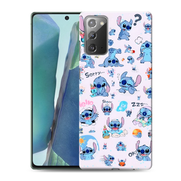 Силиконовый чехол на Samsung Galaxy Note 20 с принтом Лило и Стич