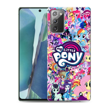 Силиконовый чехол на Samsung Galaxy Note 20 с принтом My little pony Дружба чудо Силиконовый чехол на Samsung Galaxy Note 20 с принтом My little pony Дружба чудо