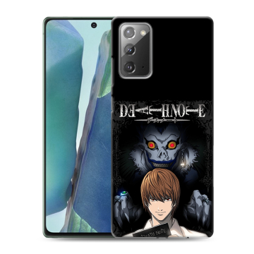 Силиконовый чехол на Samsung Galaxy Note 20 с принтом Death note Тетрадь смерти