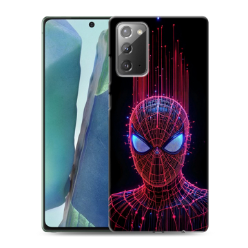 Силиконовый чехол на Samsung Galaxy Note 20 с принтом Spiderman Человек паук Силиконовый чехол на Samsung Galaxy Note 20 с принтом Spiderman Человек паук