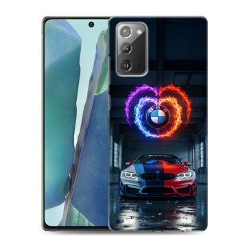 Силиконовый чехол на Samsung Galaxy Note 20 с принтом BMW БМВ Силиконовый чехол на Samsung Galaxy Note 20 с принтом BMW БМВ