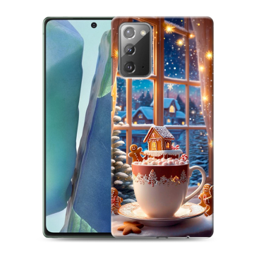 Силиконовый чехол на Samsung Galaxy Note 20 с принтом Новый год
