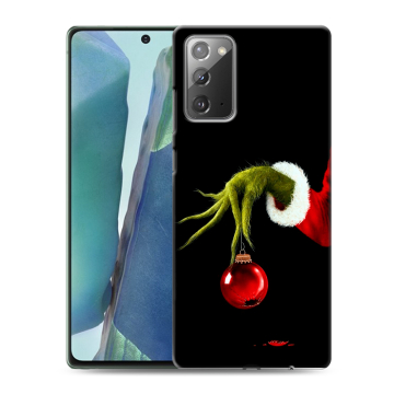 Силиконовый чехол на Samsung Galaxy Note 20 с принтом Новый год Гринч