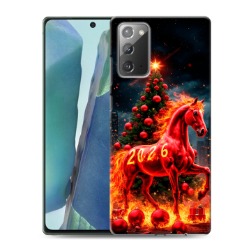 Силиконовый чехол на Samsung Galaxy Note 20 с принтом Новый год