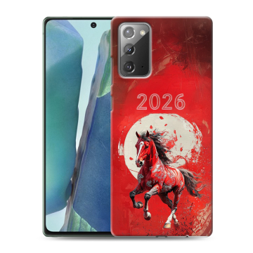 Силиконовый чехол на Samsung Galaxy Note 20 с принтом Новый год