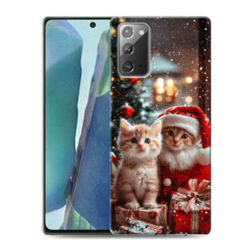 Силиконовый чехол на Samsung Galaxy Note 20 с принтом Новый год