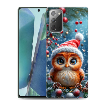 Силиконовый чехол на Samsung Galaxy Note 20 с принтом Новый год