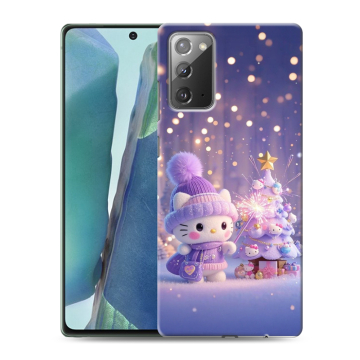 Силиконовый чехол на Samsung Galaxy Note 20 с принтом Новый год