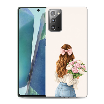 Силиконовый чехол на Samsung Galaxy Note 20 с принтом женский Силиконовый чехол на Samsung Galaxy Note 20 с принтом женский