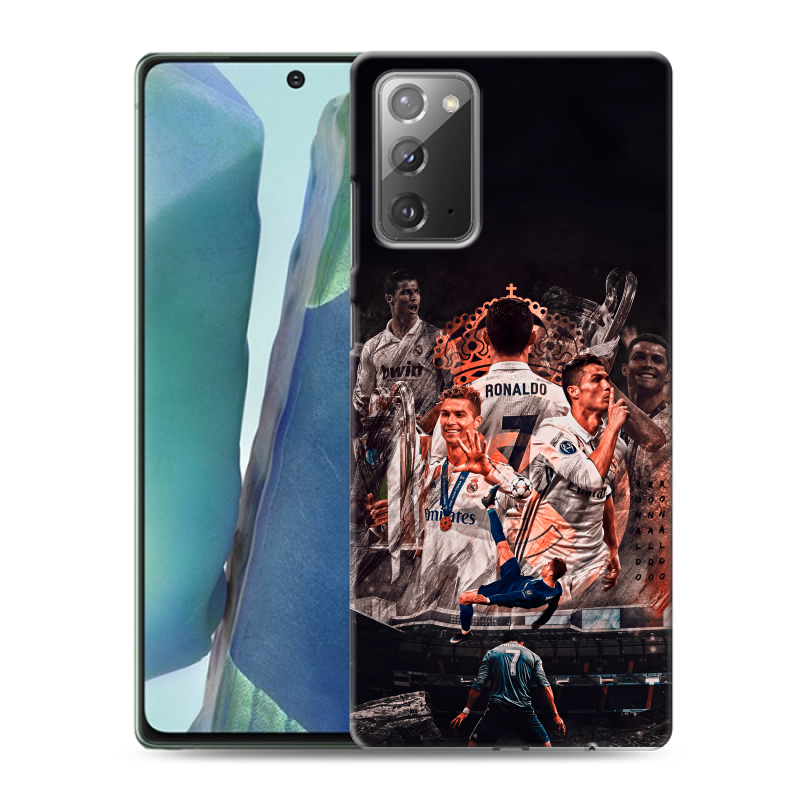 Пластиковый чехол на Samsung Galaxy Note 20 с принтом Реал Роналдо Real Ronaldo Пластиковый чехол на Samsung Galaxy Note 20 с принтом Реал Роналдо Real Ronaldo