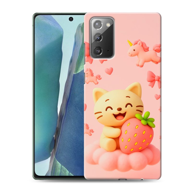 Силиконовый чехол на Samsung Galaxy Note 20 с принтом для девочек Силиконовый чехол на Samsung Galaxy Note 20 с принтом для девочек