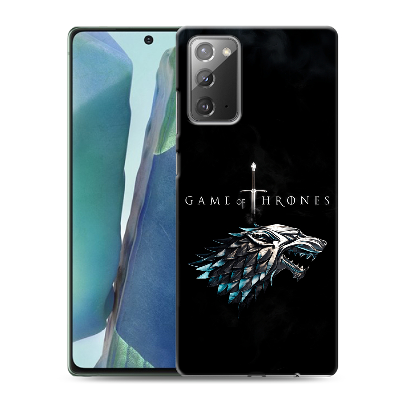 Силиконовый противоударный чехол на Samsung Galaxy Note 20 с принтом Игра Престолов Game Thrones Силиконовый противоударный чехол на Samsung Galaxy Note 20 с принтом Игра Престолов Game Thrones