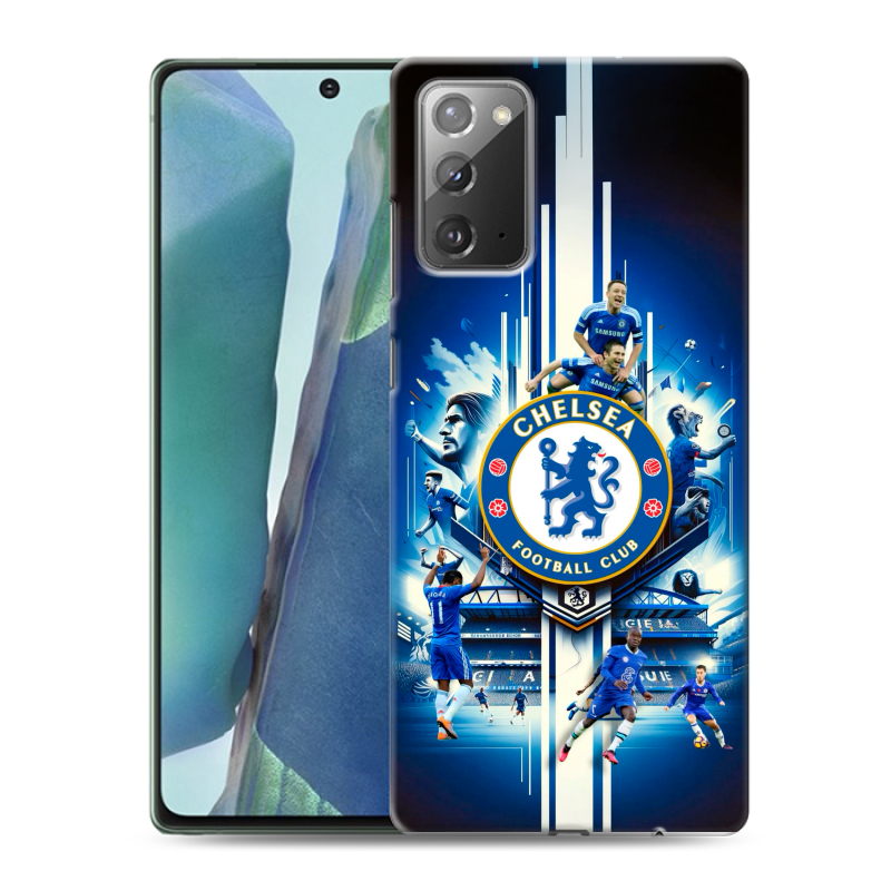 Пластиковый чехол на Samsung Galaxy Note 20 с принтом Chelsea Челси Пластиковый чехол на Samsung Galaxy Note 20 с принтом Chelsea Челси