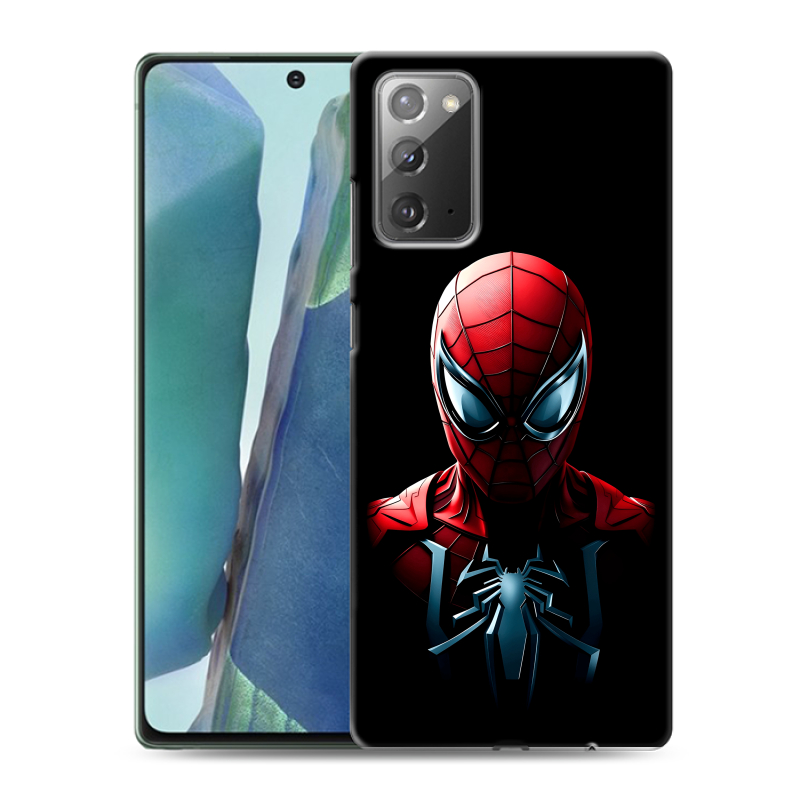 Силиконовый чехол на Samsung Galaxy Note 20 с принтом Spiderman Человек паук Силиконовый чехол на Samsung Galaxy Note 20 с принтом Spiderman Человек паук