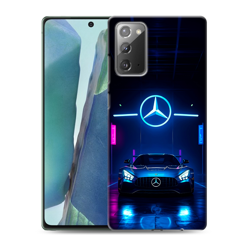 Силиконовый противоударный чехол на Samsung Galaxy Note 20 с принтом Mercedes Мерседес Силиконовый противоударный чехол на Samsung Galaxy Note 20 с принтом Mercedes Мерседес
