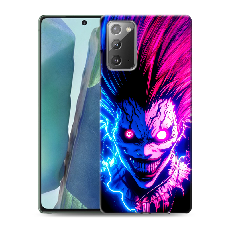 Пластиковый чехол на Samsung Galaxy Note 20 с принтом Death note Тетрадь смерти Пластиковый чехол на Samsung Galaxy Note 20 с принтом Death note Тетрадь смерти