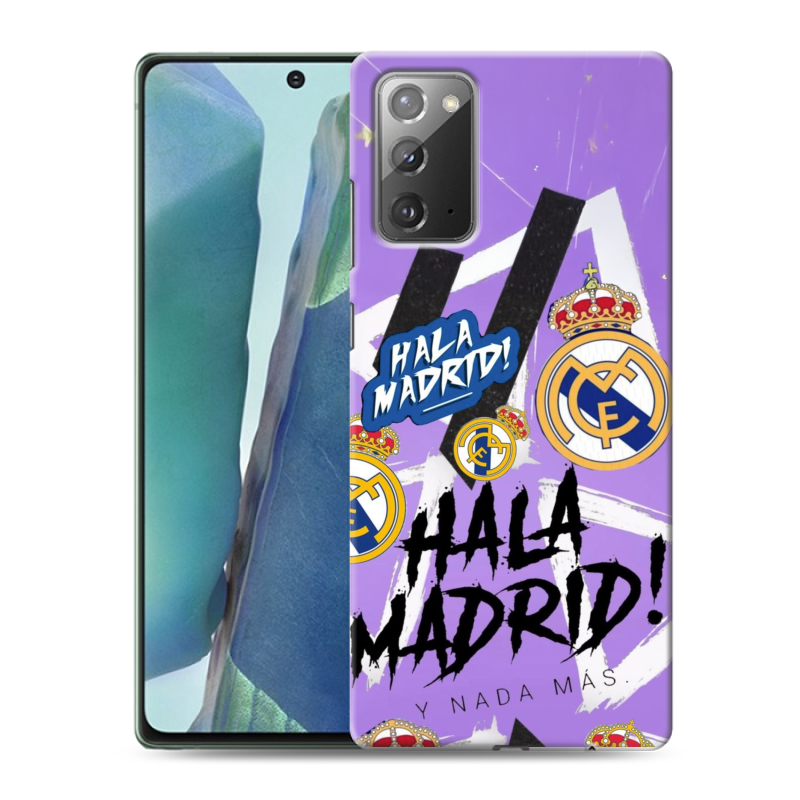 Силиконовый противоударный чехол на Samsung Galaxy Note 20 с принтом Real Madrid Реал Мадрид Силиконовый противоударный чехол на Samsung Galaxy Note 20 с принтом Real Madrid Реал Мадрид