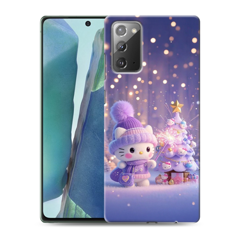 Силиконовый чехол на Samsung Galaxy Note 20 с принтом Новый год Силиконовый чехол на Samsung Galaxy Note 20 с принтом Новый год