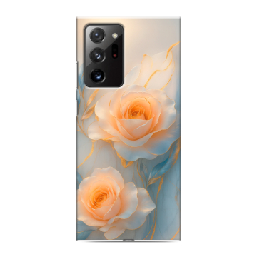 Силиконовый чехол на Samsung Galaxy Note 20 Ultra с принтом Женский